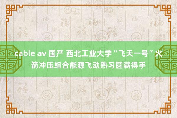 cable av 国产 西北工业大学“飞天一号”火箭冲压组合能源飞动熟习圆满得手